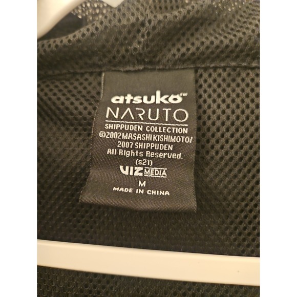 Atsuko Black And Yellow Naruto Anorak/Windbreaker - Medium - Pre-Owned - Picture 2 of 6